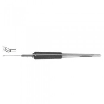 Virectomy Scissor Angled 30° - Horizontal Opening Stainless Steel,